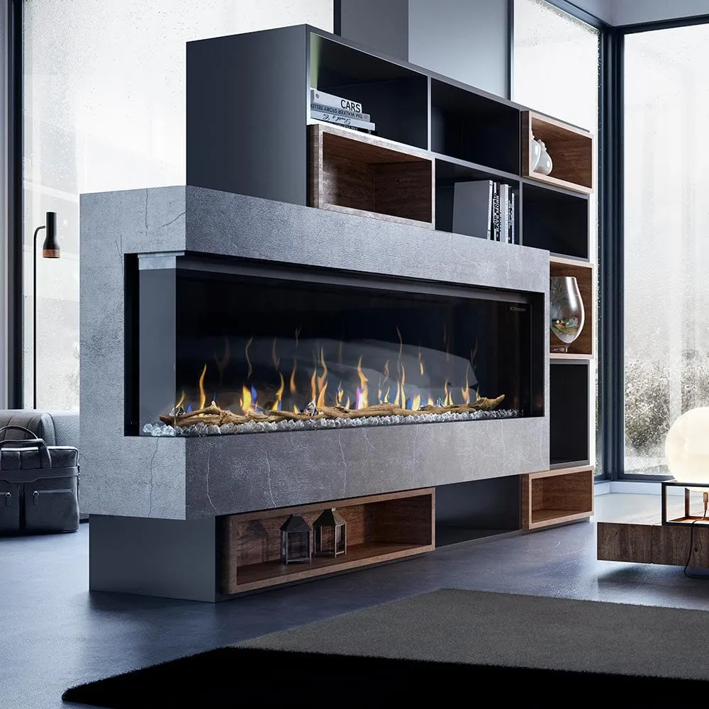 Dimplex IgniteXL Bold 74-In Smart Linear Electric Fireplace