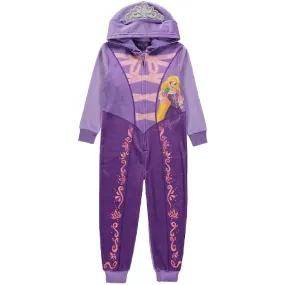 DISNEY PRINCESS Rapunzel Velour All-In-One