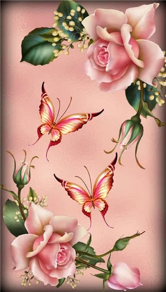 DIY Floral Diamond Painting Kits | Full Round 5D Diamonds | Flower Portrait | Sunflower Daisy Butterfly Bird