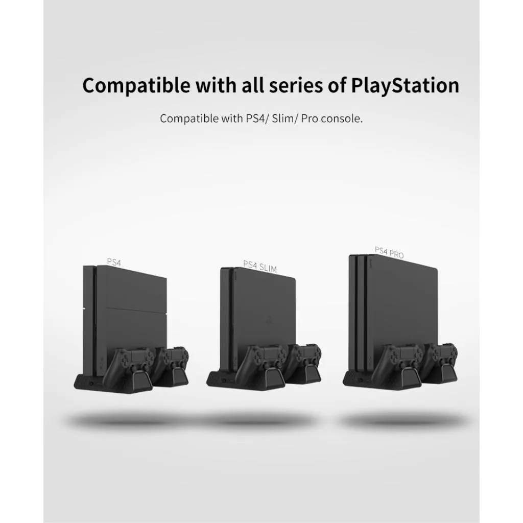 DOBE PS4 Slim/Pro Multifunctional Cooling Stand