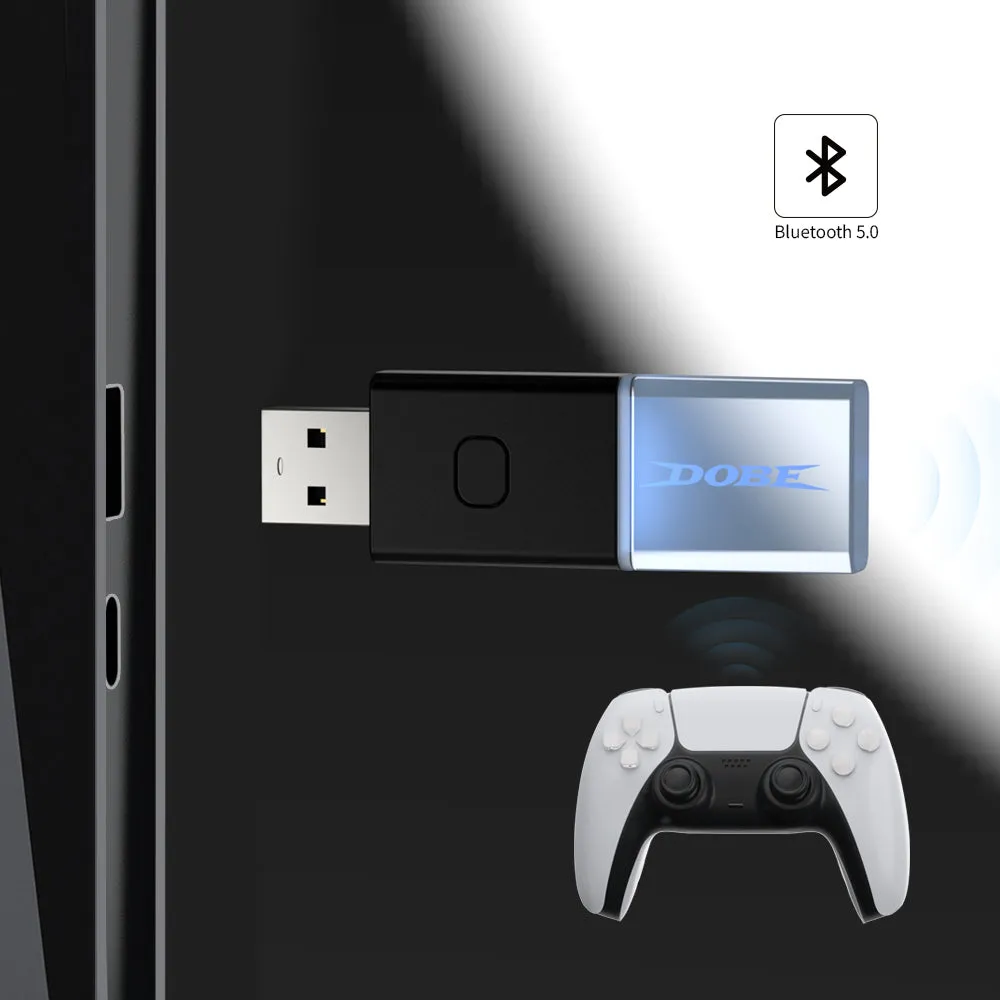 DOBE Wireless Bluetooth 5.0 Controller Receiver Converter
