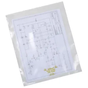 DOCUMENT HOLDER, STATFREE, 6 MIL, 10 X 12, EX POCKET, 25/BAG-5/PK