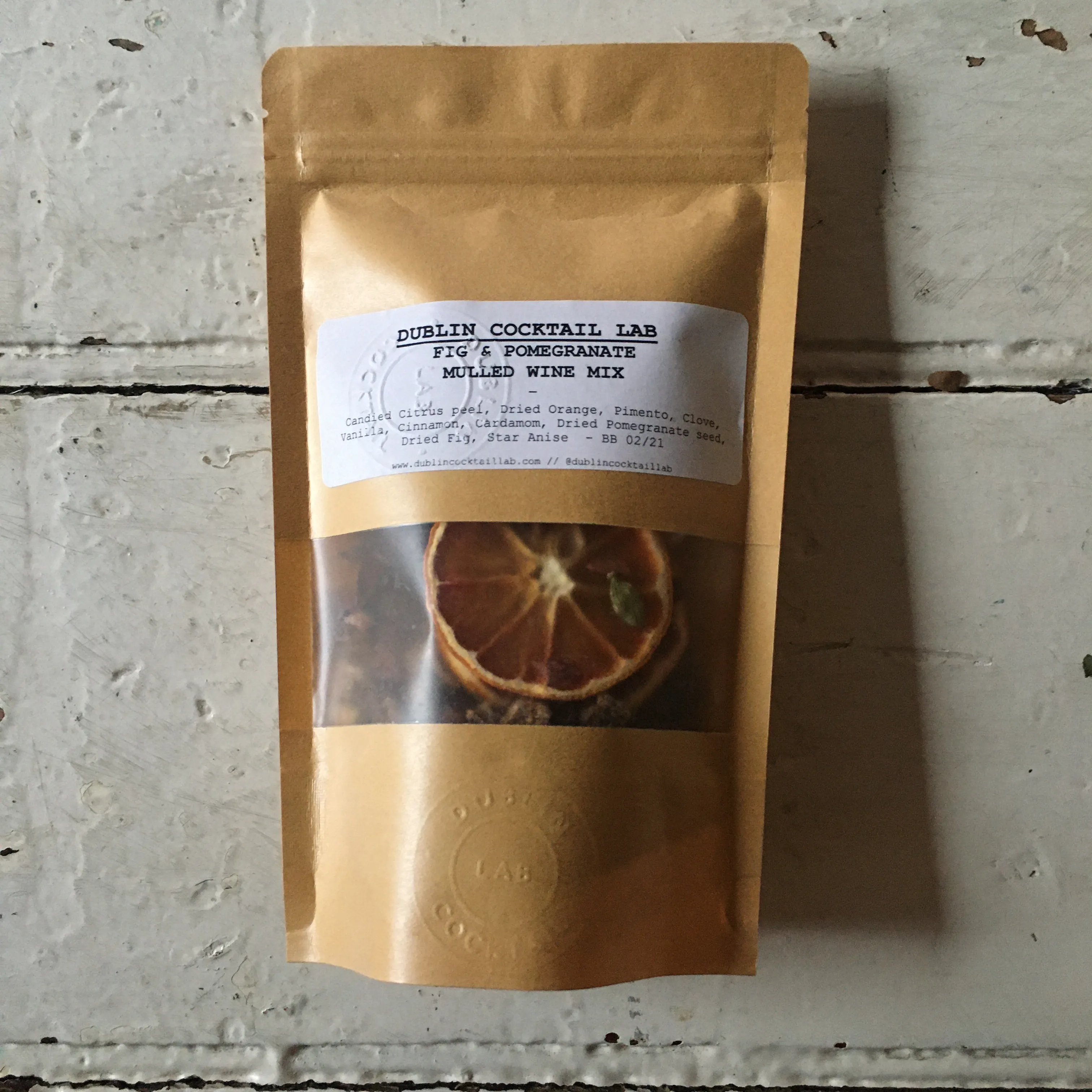 Dublin Cocktail Lab | Fig & Cranberry Mulled Wine Mix
