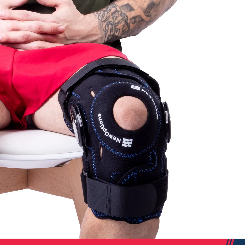 Dynamic Patella Stabilizer with Universal Shark Skin Buttress. For ACL/PCL instabilities, or arthritis. (KC44-NOS)