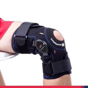 Dynamic Patella Stabilizer with Universal Shark Skin Buttress. For ACL/PCL instabilities, or arthritis. (KC44-NOS)