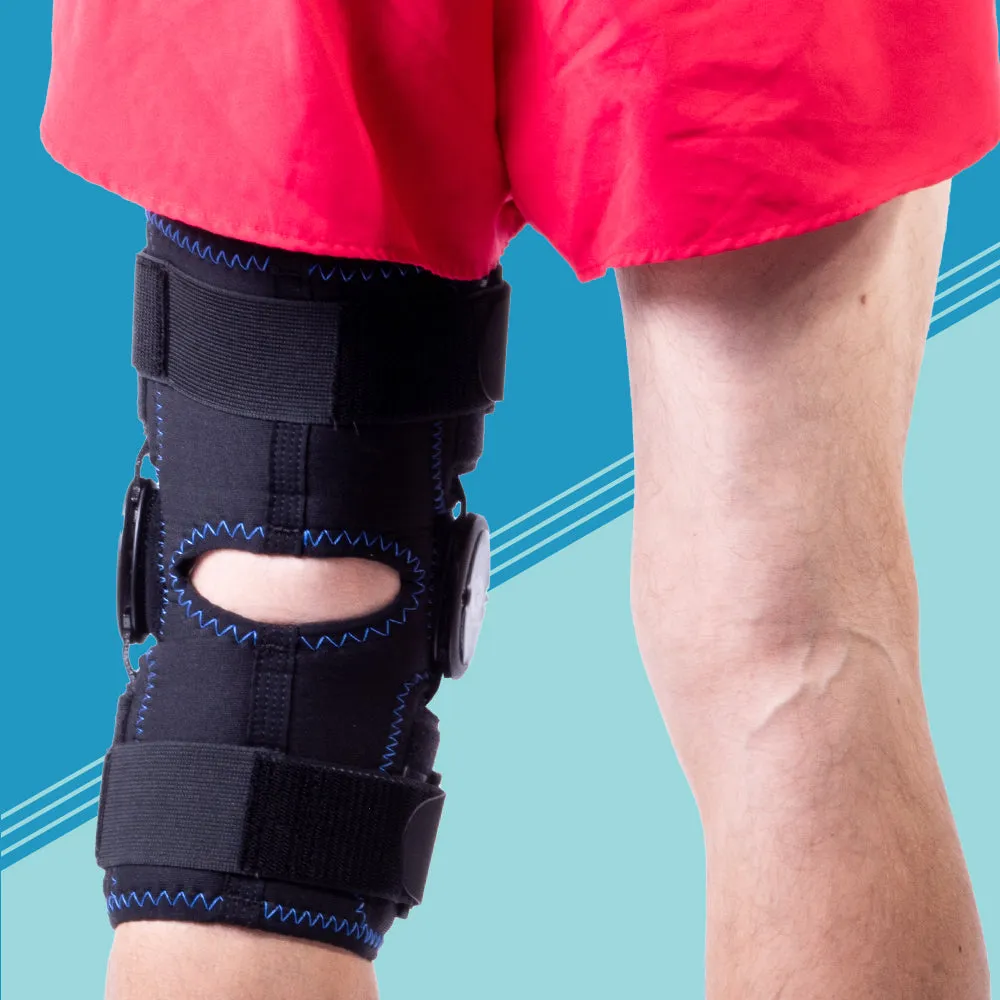 Dynamic Patella Stabilizer with Universal Shark Skin Buttress. For ACL/PCL instabilities, or arthritis. (KC44-NOS)