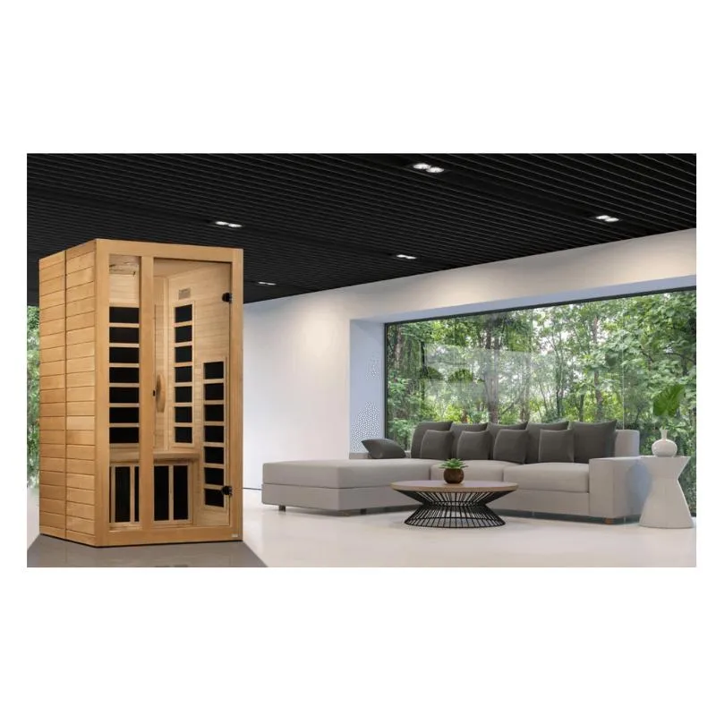Dynamic "Gracia" 1-2 Person Low EMF FAR Infrared Sauna DYN-6119-01