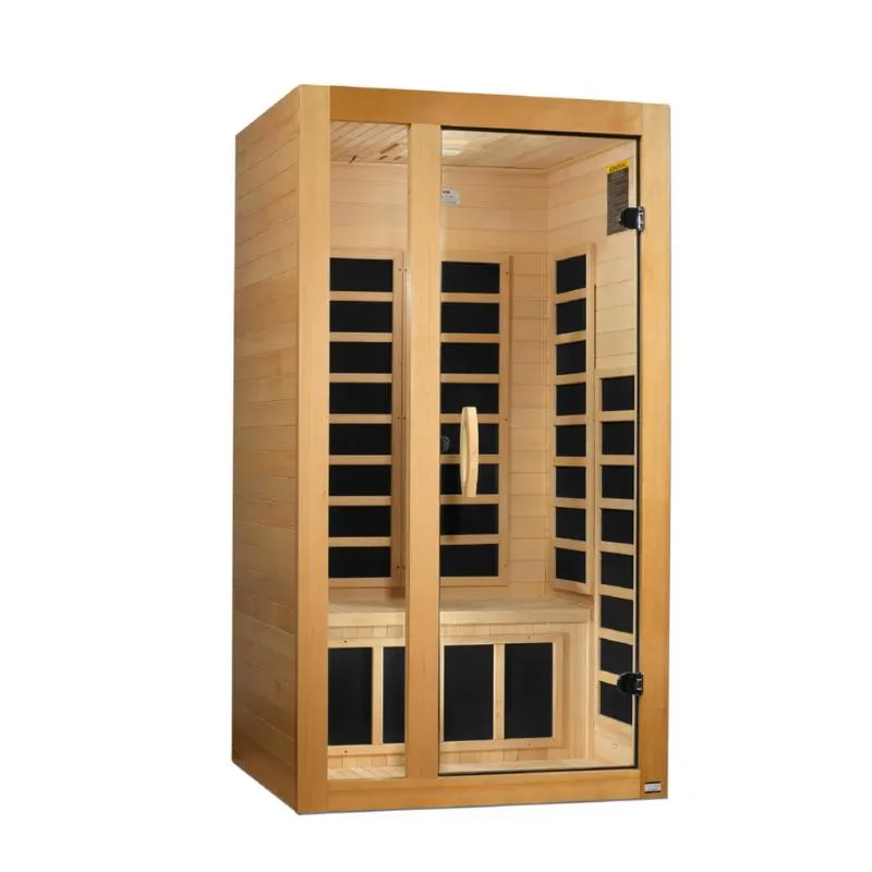 Dynamic "Gracia" 1-2 Person Low EMF FAR Infrared Sauna DYN-6119-01