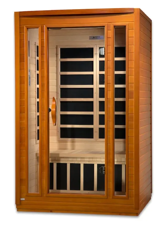 Dynamic "San Marino Elite" 2-Person Ultra Low EMF FAR Infrared Sauna (Canadian Hemlock) (New 2024)