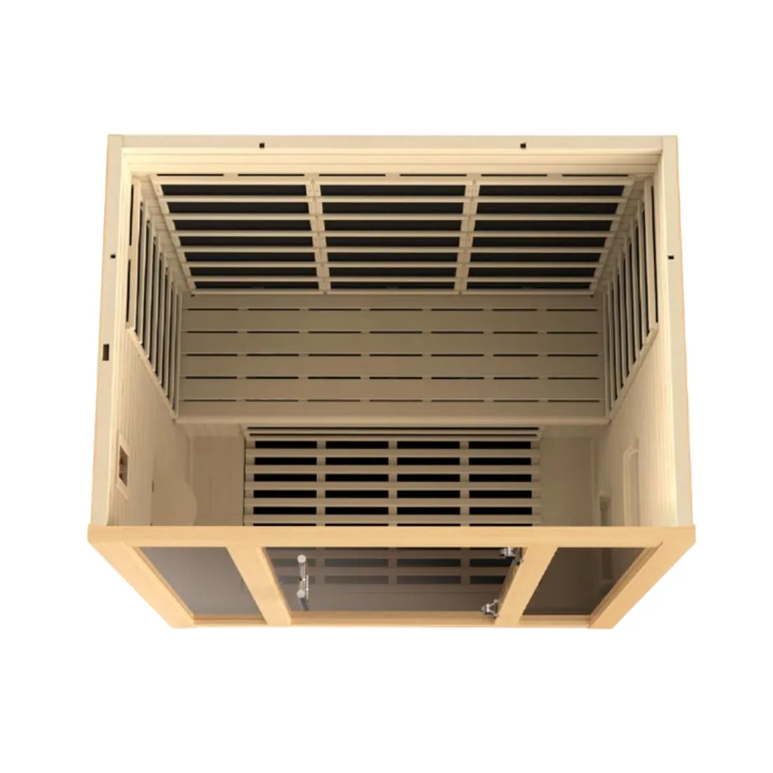 Dynamic "Vila Elite" 3-Person Ultra Low EMF FAR Infrared Sauna DYN-6315-02 Elite