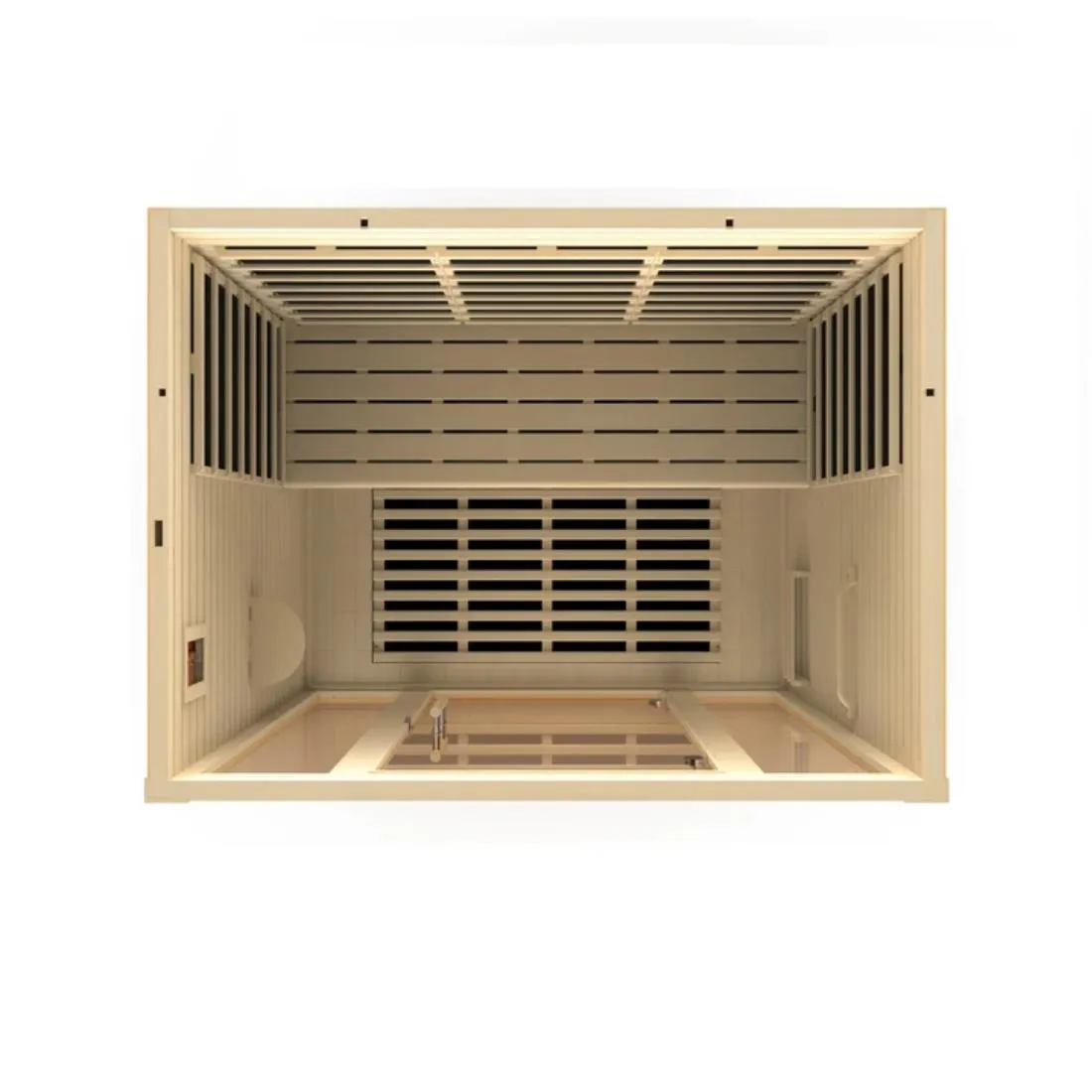 Dynamic "Vila Elite" 3-Person Ultra Low EMF FAR Infrared Sauna DYN-6315-02 Elite