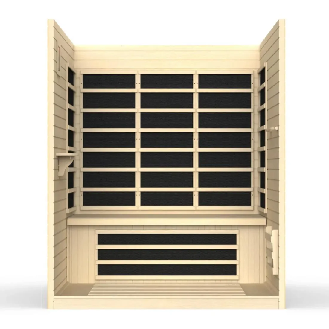 Dynamic "Vila Elite" 3-Person Ultra Low EMF FAR Infrared Sauna DYN-6315-02 Elite