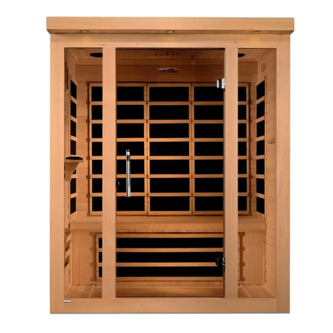 Dynamic "Vila Elite" 3-Person Ultra Low EMF FAR Infrared Sauna DYN-6315-02 Elite