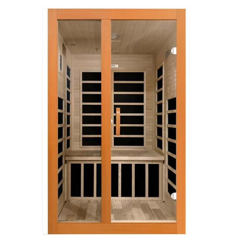 Dynamic Saunas Santiago Elite DYN-6209-02 | 2 Person Indoor Far Infrared