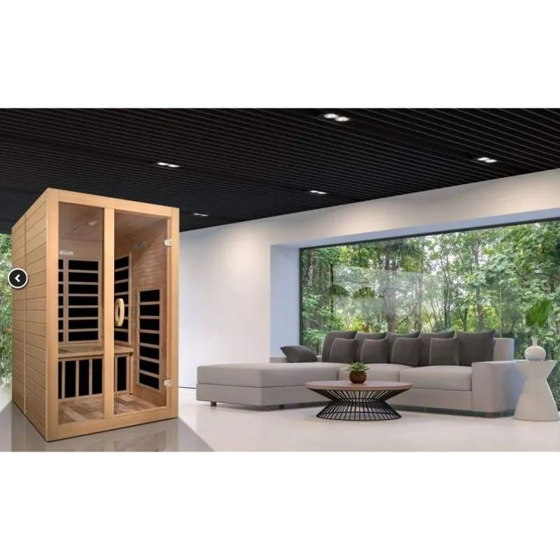 Dynamic Saunas Santiago Elite DYN-6209-02 | 2 Person Indoor Far Infrared