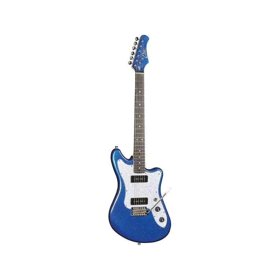 Eko Camaro VR2 90 Electric Guitar in Blue Sparkle
