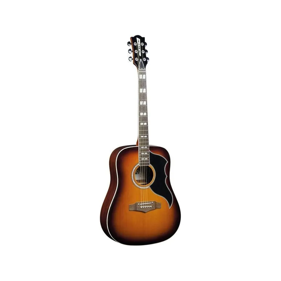 Eko Ranger VI VR EQ Electro Acoustic Guitar in Honey Burst