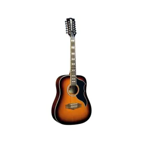 Eko Ranger XII VR 12 String Acoustic Guitar in Honey Burst