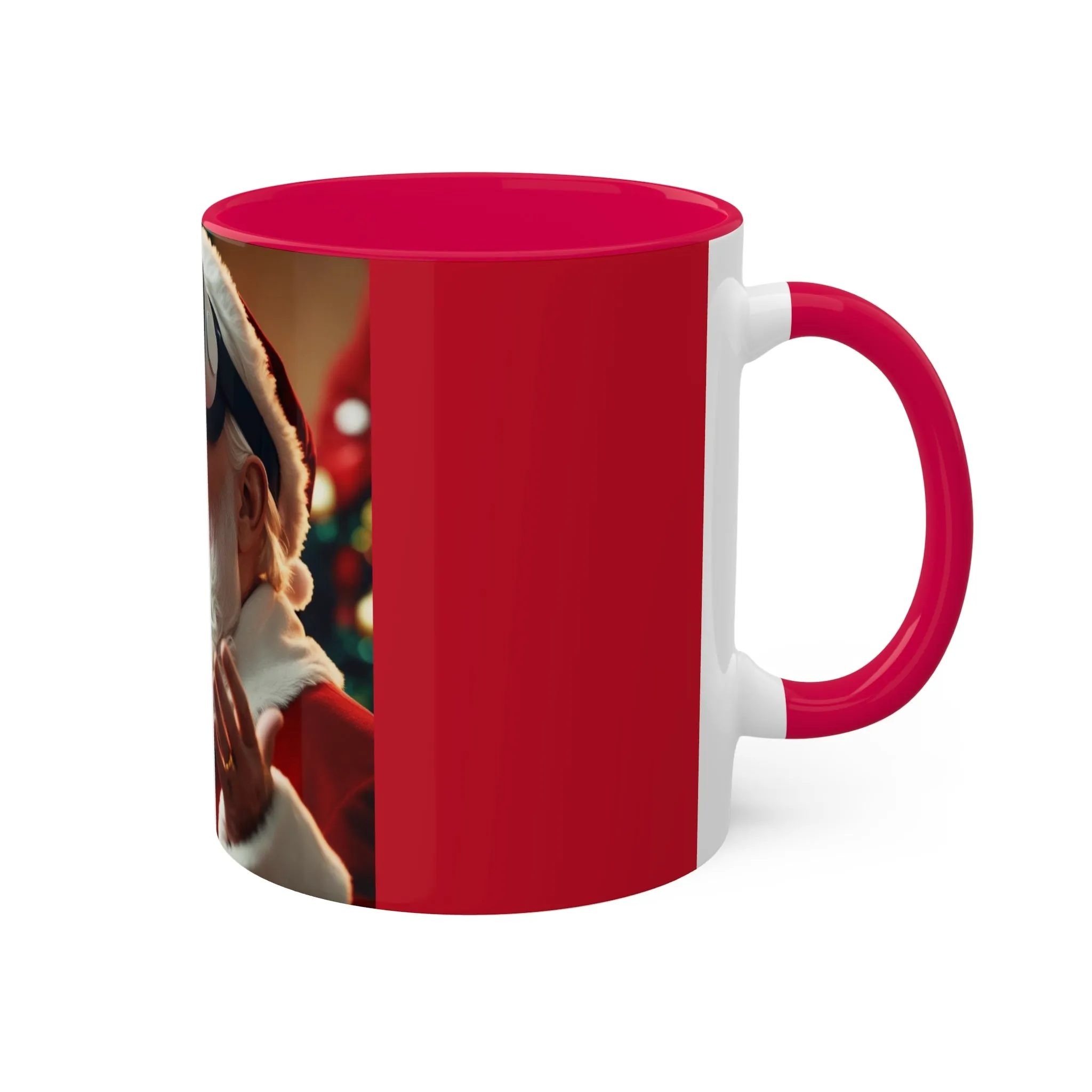 Electronic Cloud Holiday Mug: Santa in VR