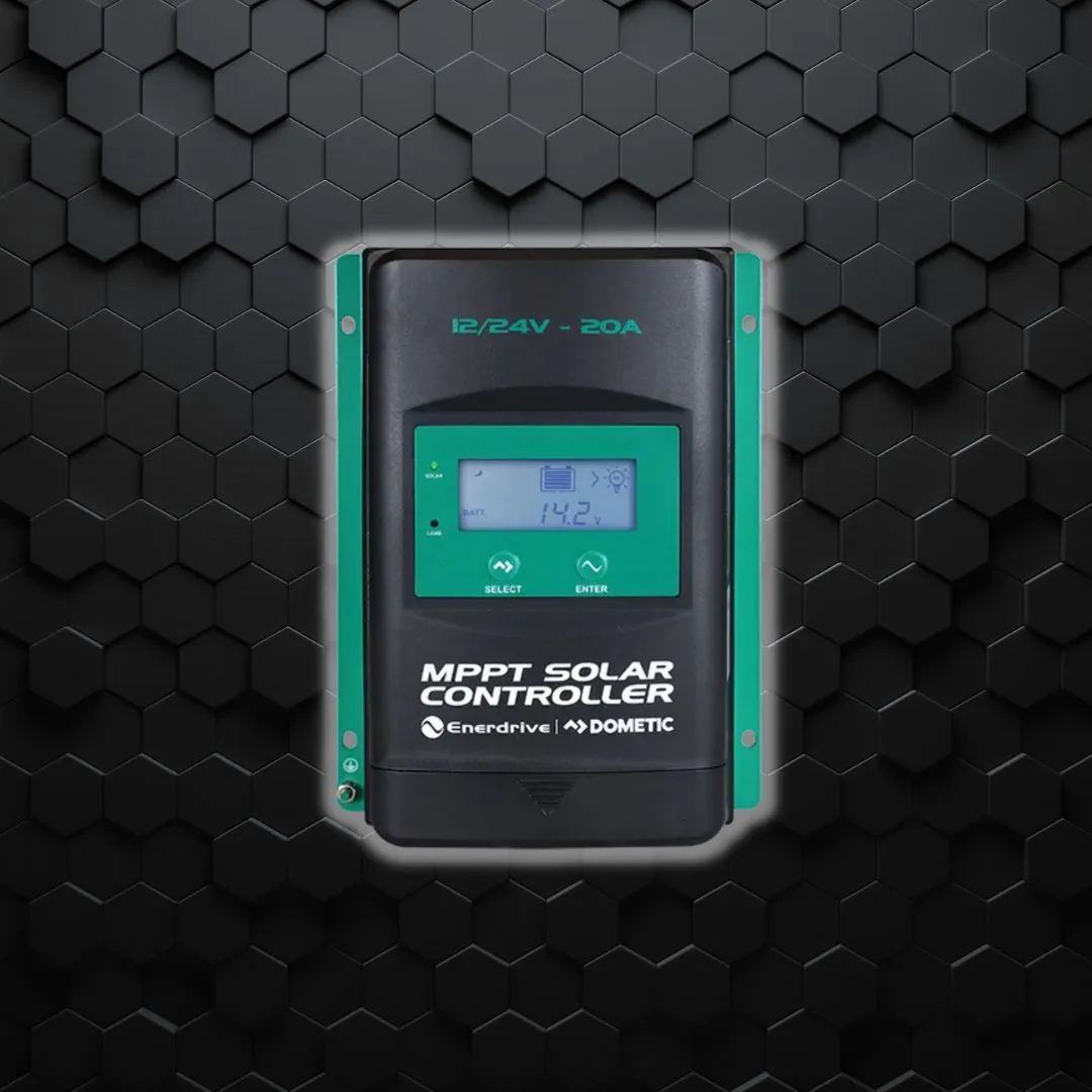Enerdrive | MPPT Solar Controller | w/Display - 20amp 12/24v