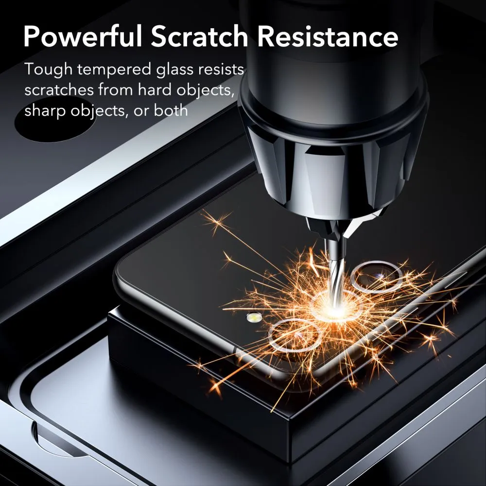 ESR Camera Lens Tempered Glass Protector for Samsung Galaxy S23 / S23  PLUS - Silver