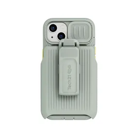 EvoMax - Apple iPhone 13 Case with Holster - Khaki Grey