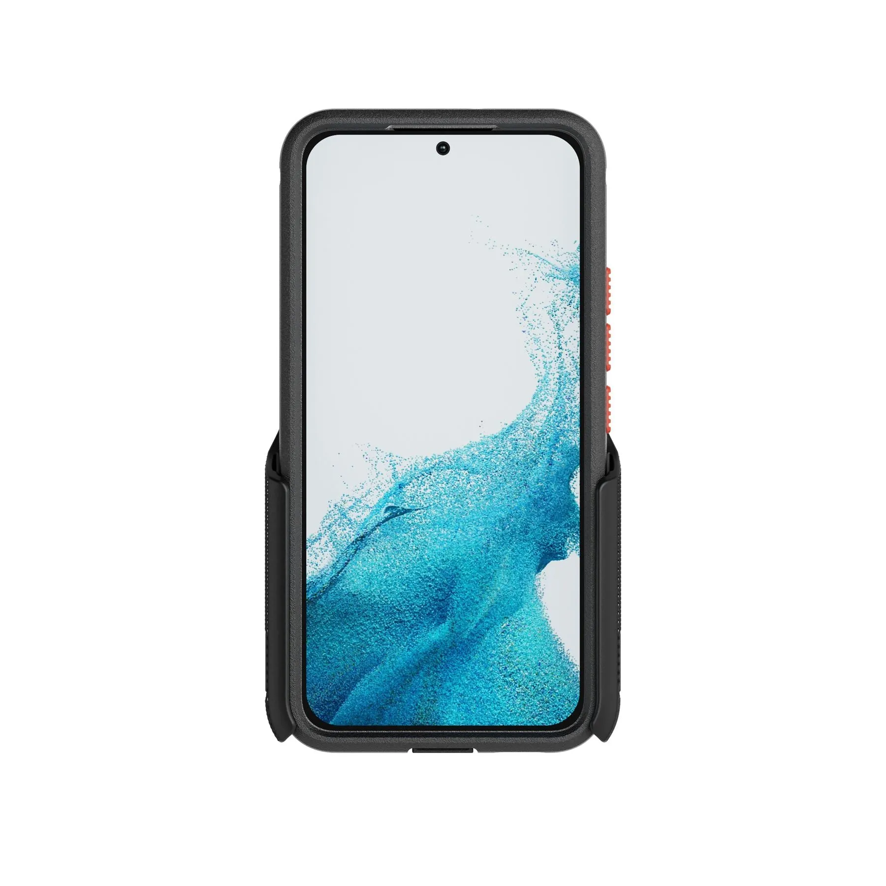 EvoMax - Samsung Galaxy S22 Case with Holster - Black