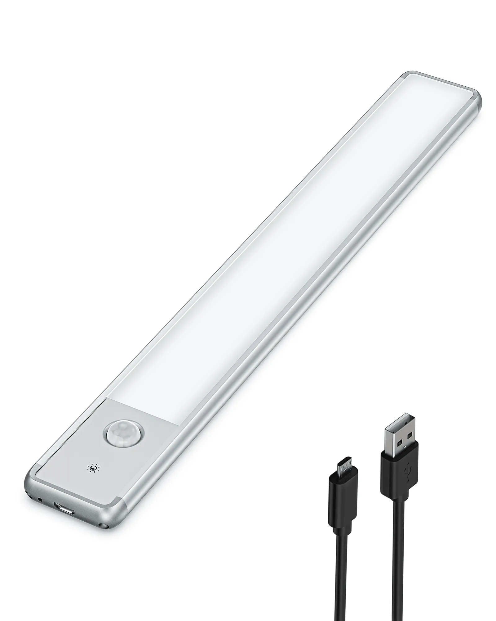 EZVALO EzLumiBar Flora  Wireless Motion Sensor Night Light 5000K- 11.8" Aluminum