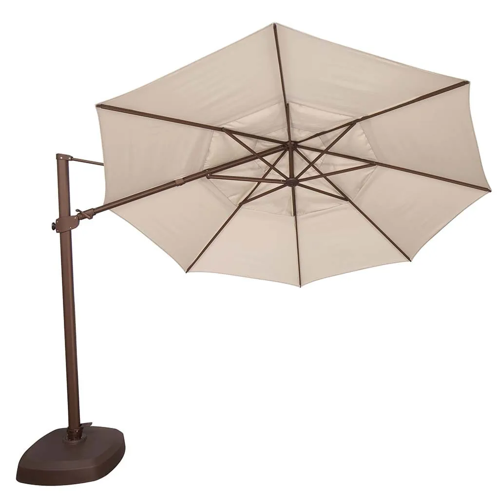 Fiji Cantilever 11.5 ft Octagon Umbrella by Simply Shade