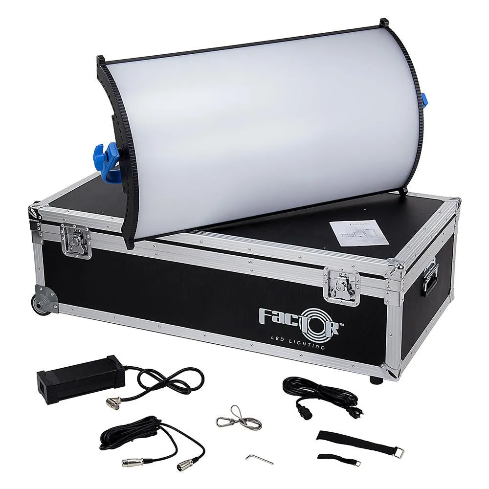 Fotodiox Pro FACTOR Radius3 Wide Angle Light - 3x2 ft Curved Bicolor Dimmable Studio Light