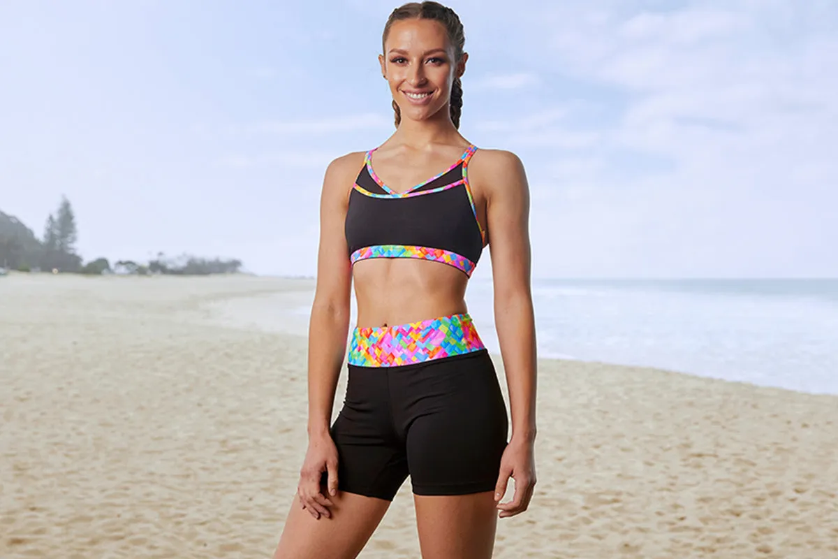 Funkita - Stroke Rate - Ladies Strap In Sports Active Top
