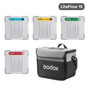 Godox KNOWLED LiteFlow 15 Cine Light Reflector Panel Kit (6 x 6")