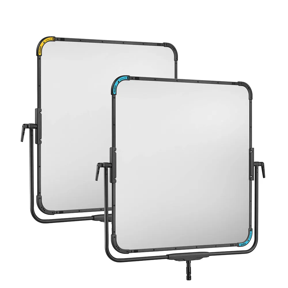Godox KNOWLED LiteFlow100 Cine Light Double-Sided Reflector Kit With Hard Case (39"X39")