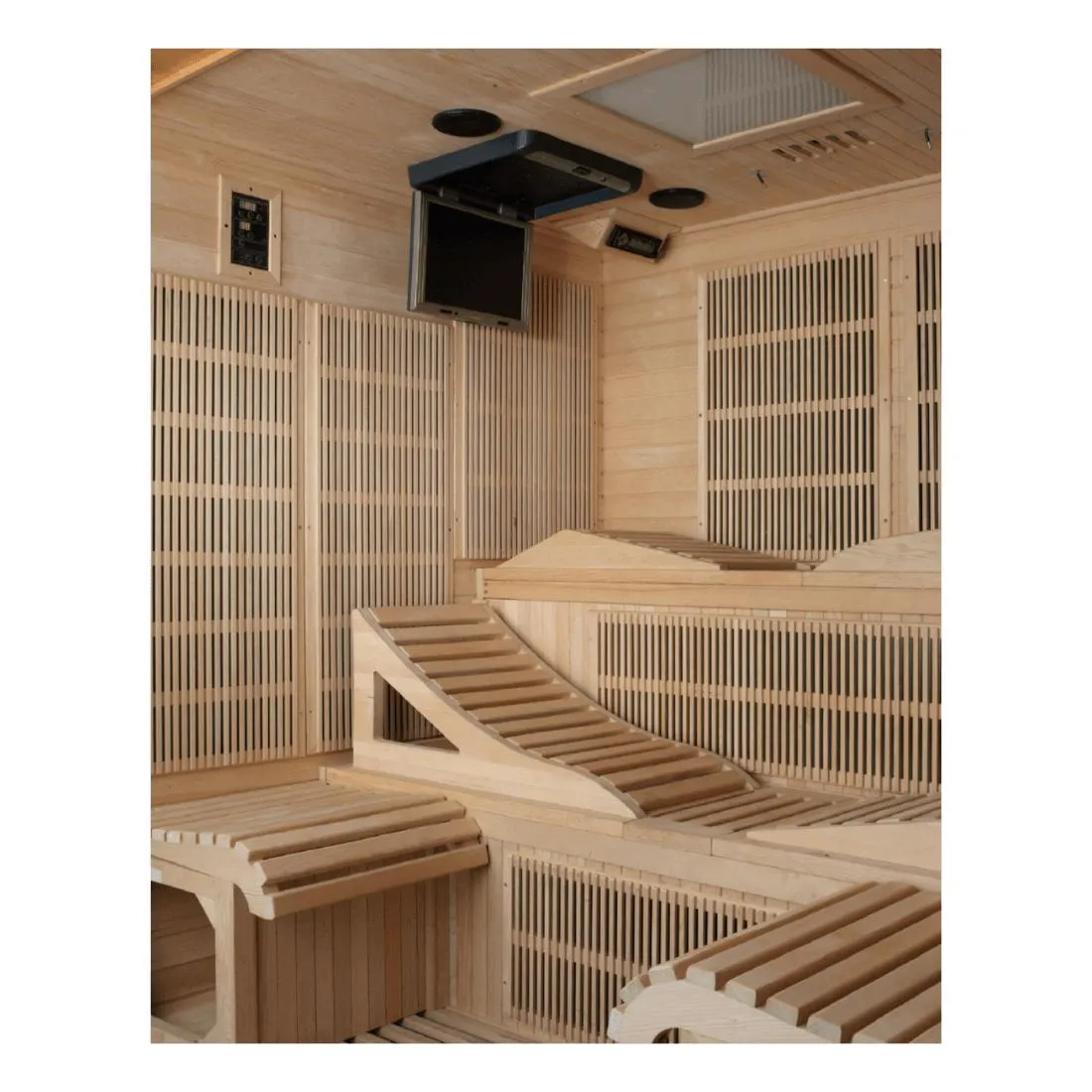 Golden Designs "Monaco" 6-Person Near Zero EMF Infrared Sauna, GDI-6996-01