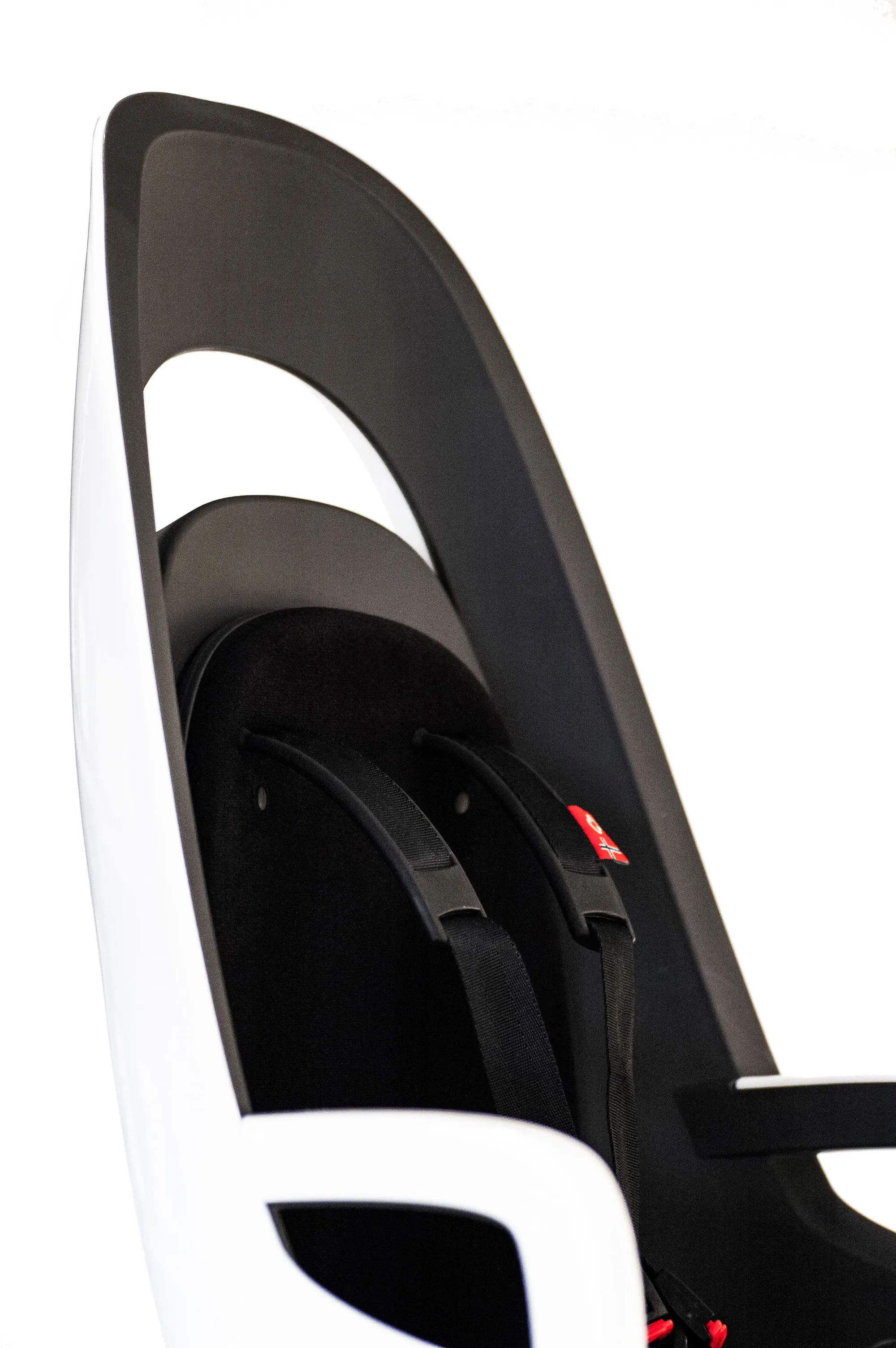 Hamax Caress with Lockable Bracket Grey/White/Black Padding | Buy Hamax Caress with Lockable Bracket Grey/White/Black Padding here | Outnorth