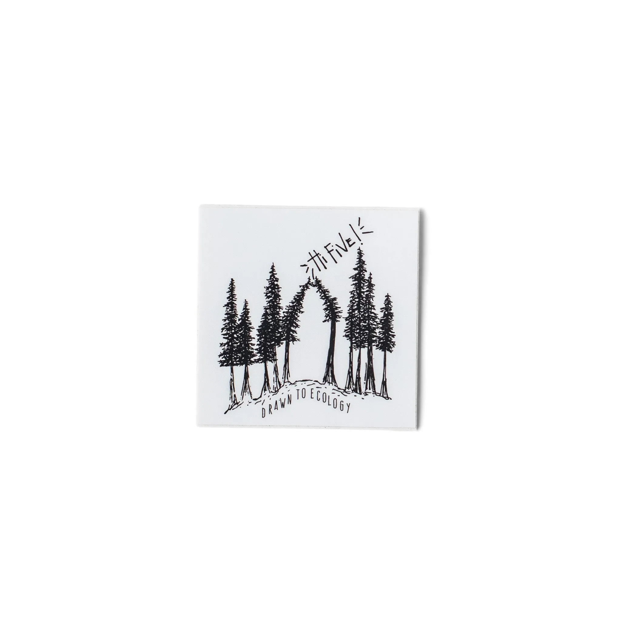 'Hi Five' Tree Sticker