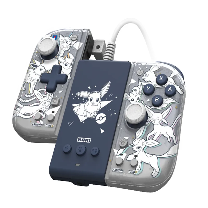 HORI Split Pad Compact Attachment Set - Eevee and Friends (NSW-453A)