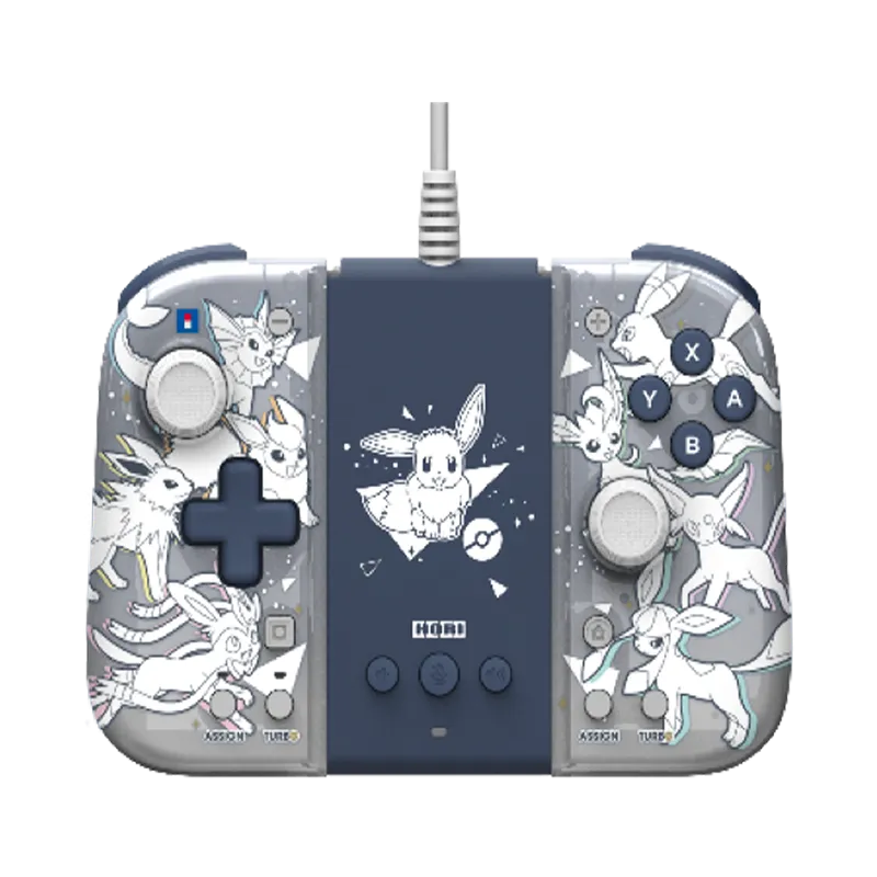 HORI Split Pad Compact Attachment Set - Eevee and Friends (NSW-453A)