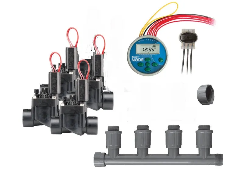 Hunter NODE DC Battery Operated Controller Complete Kit