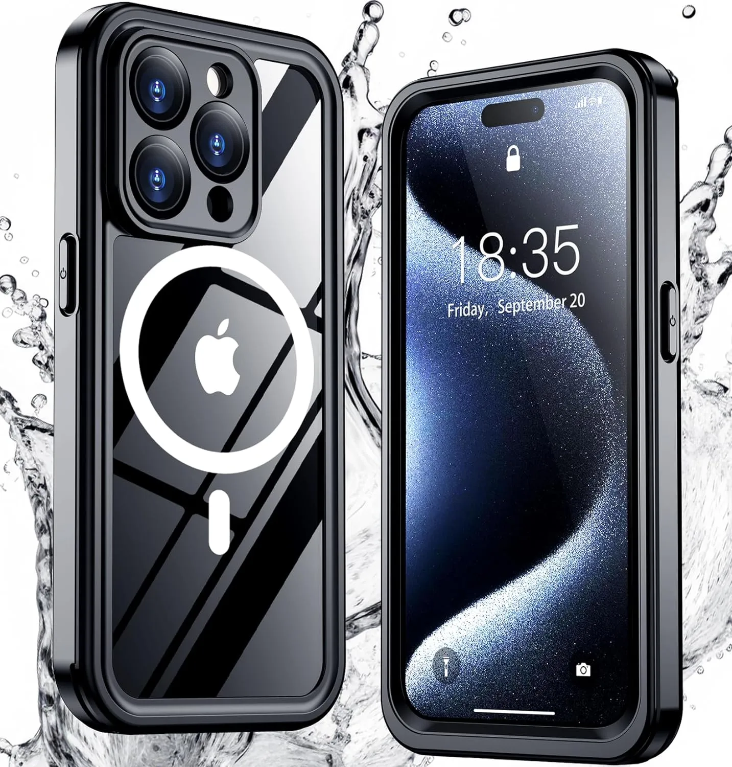 i Phone 16 Pro Max Case Tempered Glass Camera Lens Protection Plus Case