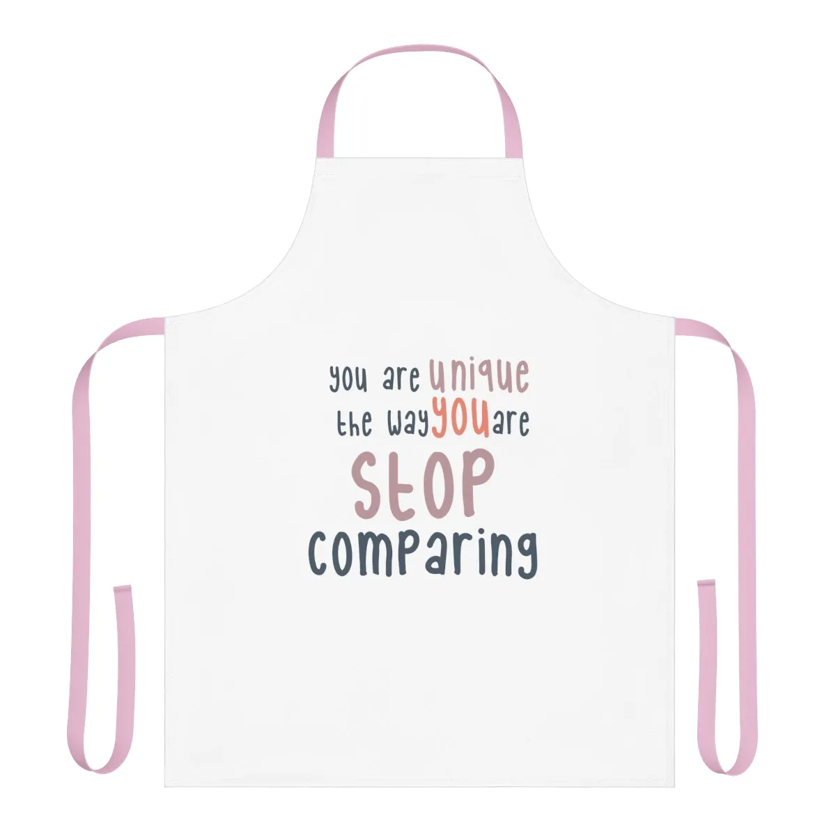 IAC  Home & Livings-Kitchen Accessories  / Kitchen Accessories / Apron (AOP) /I am me only me pink with coral