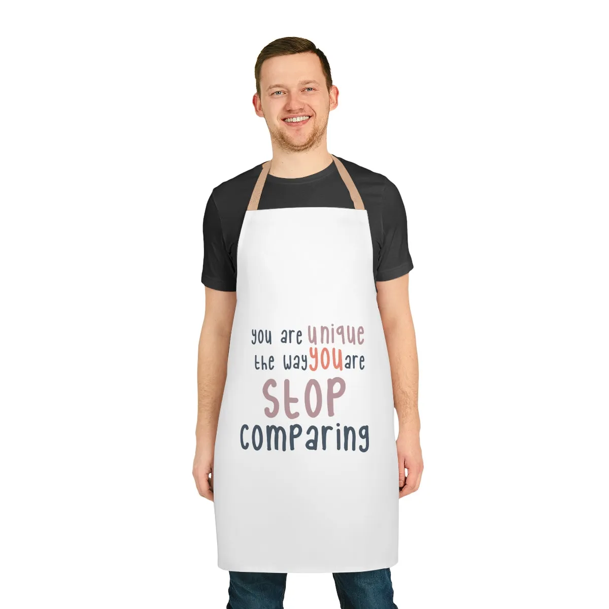 IAC  Home & Livings-Kitchen Accessories  / Kitchen Accessories / Apron (AOP) /I am me only me pink with coral