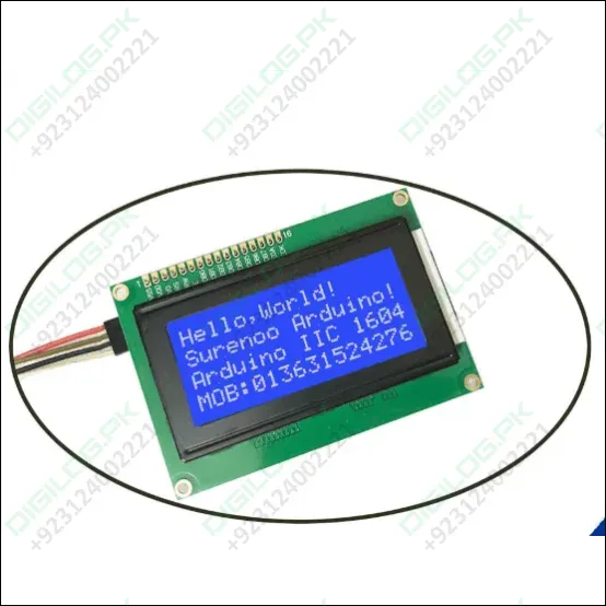 Iic I2c Twi 164 1604 16x4 Lcd Screen Module Character Series With Backlight For Arduino