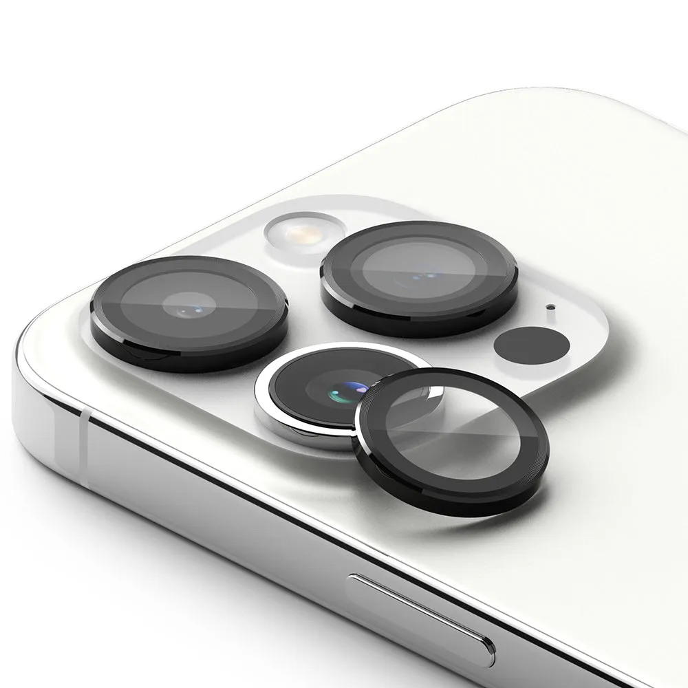 iPhone 15 Pro | Camera Lens Frame Glass | Black