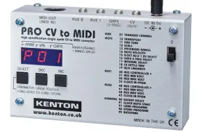 Kenton Pro CV to MIDI CV to MIDI Converter