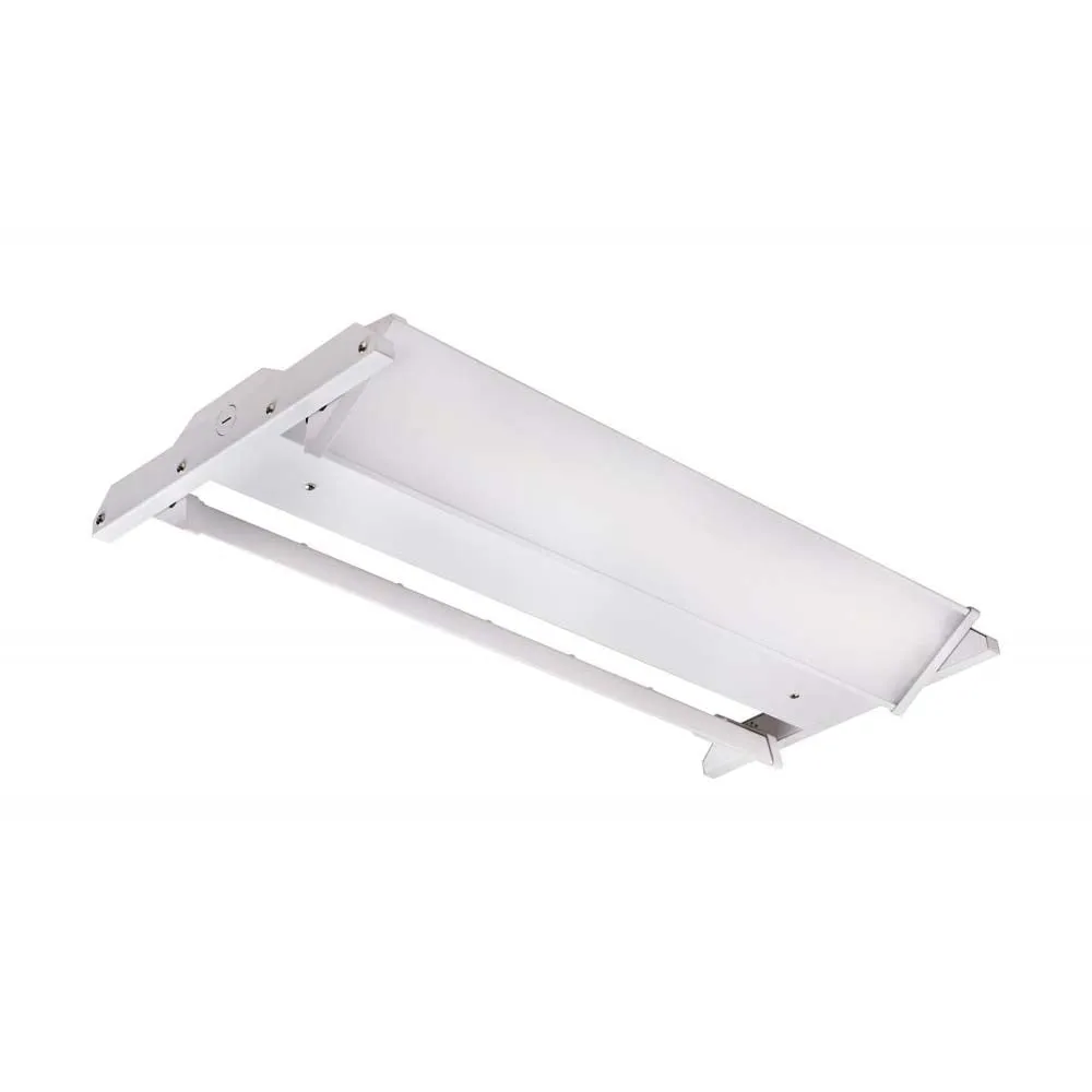 LED Adjustable High bay 110w 4000K White Finish 120-277v