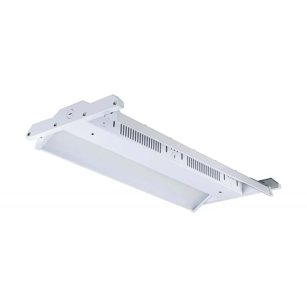 LED Adjustable High bay 110w 4000K White Finish 120-277v