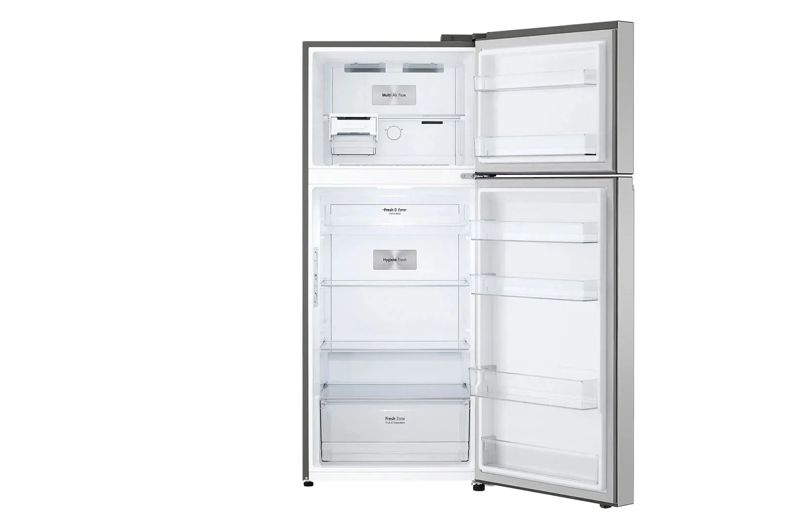 LG GT-B3722PZ 375L Top Freezer with Inverter Compressor in Platinum silver