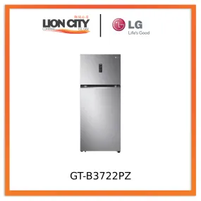 LG GT-B3722PZ 375L Top Freezer with Inverter Compressor in Platinum silver