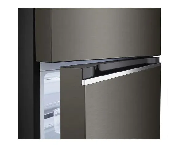LG GT-B3952BL ( 395L Black Silver) Top Freezer with Inverter Compressor in Black Steel